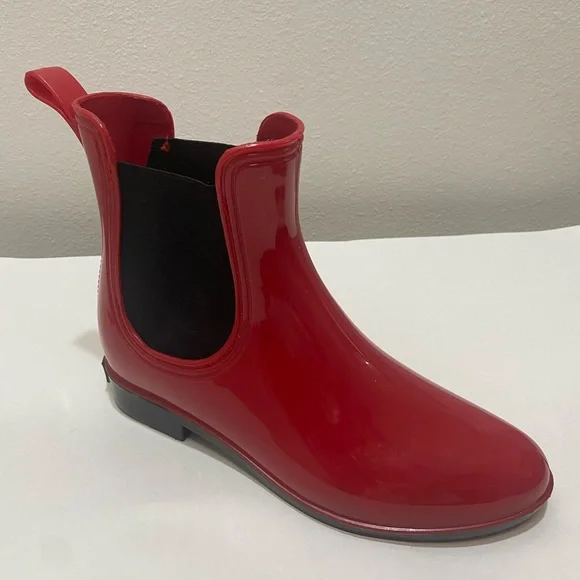 Seven7 Shoes Seven7 Dover Red Rain Boots Poshmark